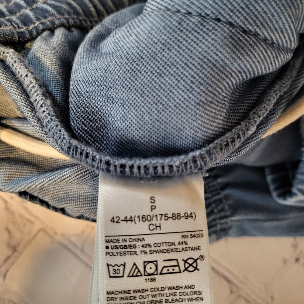 GAP High Rise Denim Joggers Size Small - Picture 4 of 9